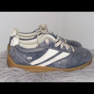 Blue Retro Skechers